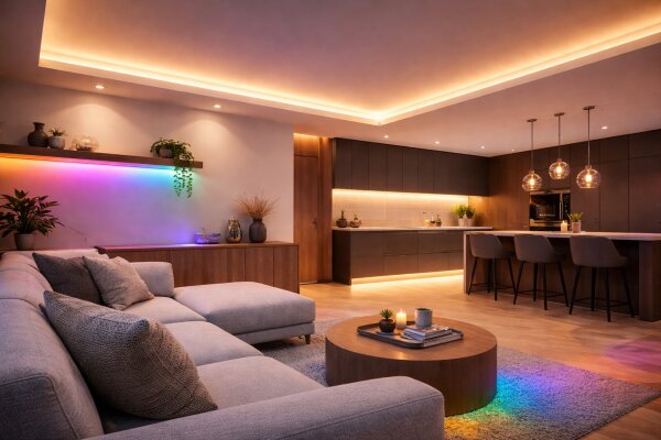 24V LED-Systeme im Smart Lighting – warum Profis konsequent auf 24V setzen - 24V LED-Systeme im Smart Lighting – Vorteile, Planung &amp; Praxis | LEDLUMI