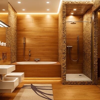 LED Beluchtung für das Badezimmer