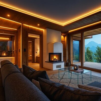 LED Beluchtung für das Wohnzimmer