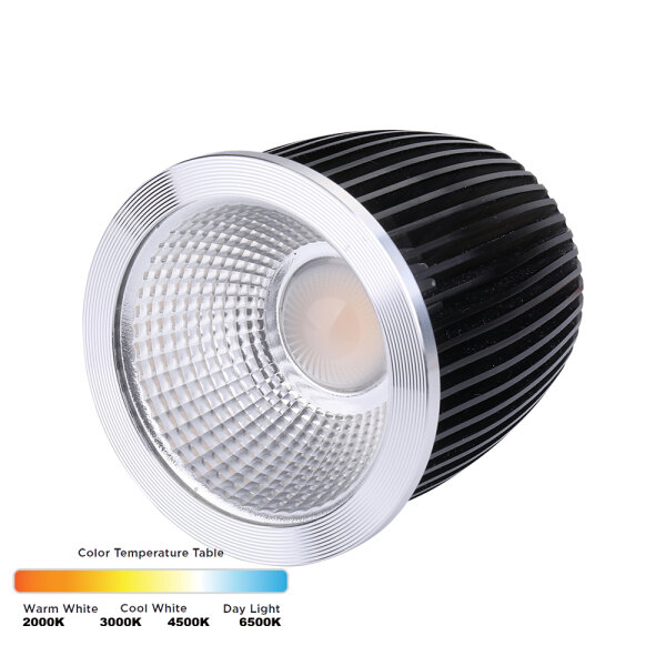 LEDlumi 24V 8W Tunable White LED Spot Reflektor Reflektoreinsatz 2000-6500 Kelvin MR16 / LL32408-2065