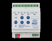MDT LED Controller 4-Kanal 4/8A, RGBW, 4TE, REG /...
