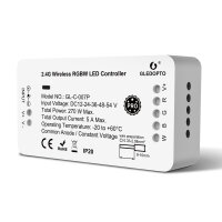 LEDlumi Gledopto Set - RGBW Stripe 5m IP65 mit Meanwell Netzteil 150W und Gledopto 4-Kanal Controller