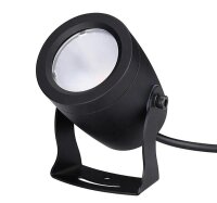 LEDlumi 24V 12W RGBW Strahler schwarz IP68 / ODS12RGBW