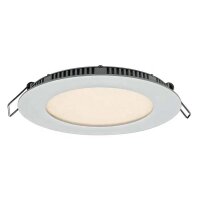 LEDlumi 24V 6W Tunable White LED Einbaustrahler Panel 120mm weiß 2000-6000 Kelvin / EPR105TWWS