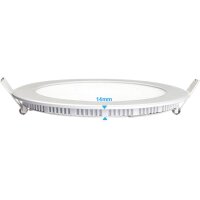 LEDlumi 24V 12W Tunable White LED Einbaustrahler Panel 170mm weiß 2000-6000 Kelvin / EPR150TWWS