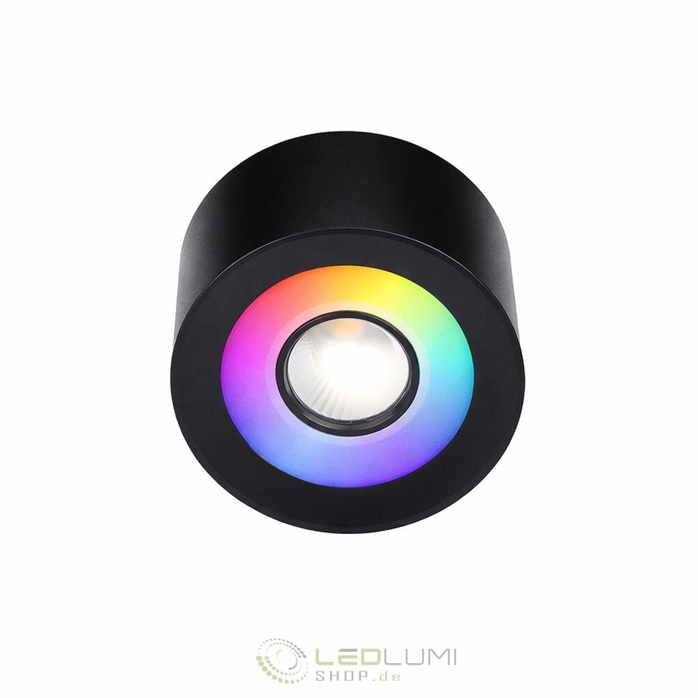 LEDKIA Deckenleuchte 40W Rechteckig – Dimmbare Farbtemperatur 2700K-6500K, 2700 Lumen, 60x40 Cm, Metall Schwarz