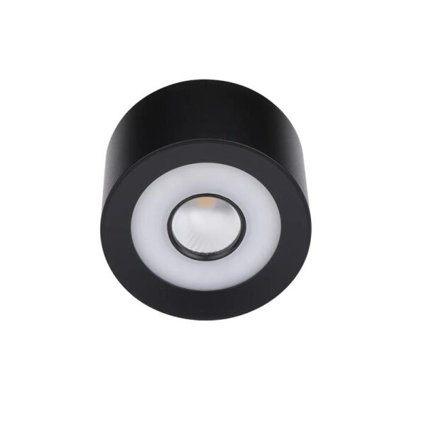 LEDlumi 24V 12W LED Deckenleuchte schwarz magenetisch RGBCCT 2700-6000 Kelvin / DA12CTWSW