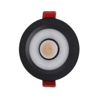 LEDlumi 24V 12W RGBCCT LED Einbaustrahler 86mm schwarz...