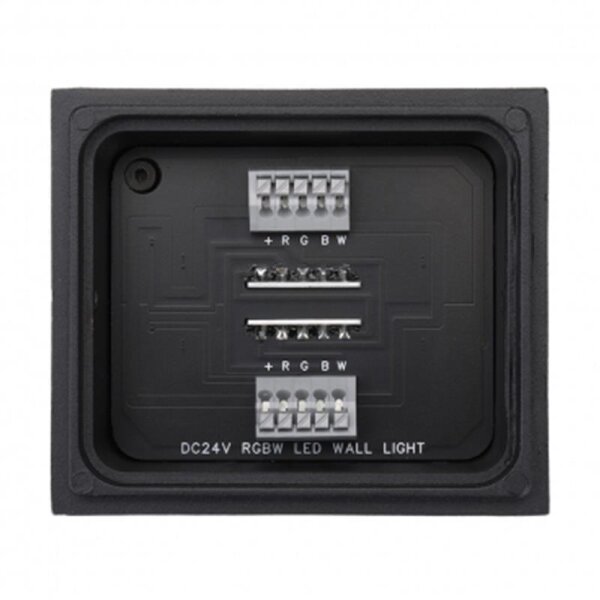 SILAMP LED Wandleuchte 30W – IP65, Schwarz, Warmweiß 2300-3500K