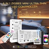 Gledopto GL-C-002P 6A/CH ZigBee Pro Ultra Dünner Mini 5-IN-1 LED Controller