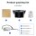 ZigBee Pro RGB+CCT 12W CRI>90 102mm IP40 LED Einbaustrahler schwarz matt Gledopto GL-D-010P