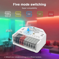 Gledopto Ultra Mini 5  in 1 LED Controller ZigBee 3.0 Pro Steuergerät Controller Dimmer RGB CCT WWCW