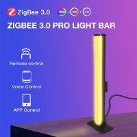 Gledopto ZigBee 3.0 Pro Lightbar Tischleuchte schwarz RGB+CCT DC5V 4W USB-Anschluss / GL-LB-001P