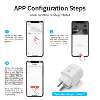 Zigbee Smart Steckdose mit Verbrauchsmessung Gledopto GL-PL-001Z