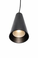 LEDlumi 24V 10W TunableWhite LED Pendelleuchte Hängeleuchte schwarz