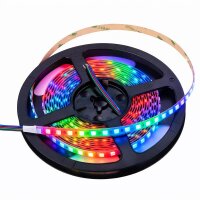 LEDlumi 24V RGB LED Flex Stripe 5m 5050 SMD 96 LEDs/m /...