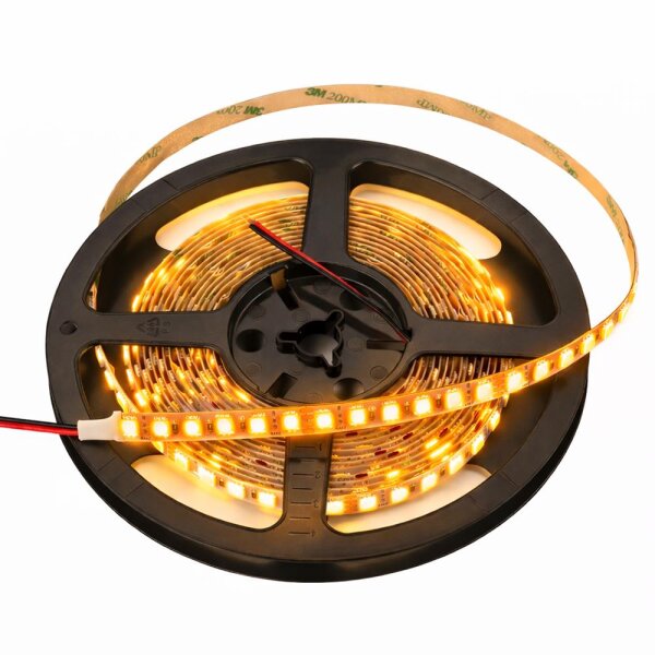 LEDlumi 24V EXTRA Warm White LED Flex Stripe 5m 1800 Kelvin / 5050224-1800