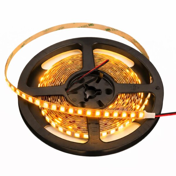 LEDlumi 24V EXTRA Warm White IP65 LED Flex Stripe 5m 1800 Kelvin / 5050224-1800-IP65