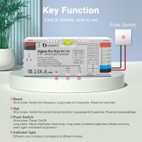 Gledopto LED Controller ZigBee 3.0 Pro+ 5 in 1, 5-24V, Max 15A Output, mit Stecksicherung 20A RGB+CCT / GL-C-601P