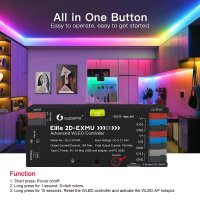 Gledopto ESP32 WLED Digital LED Controller 5-24V | Ethernet | 15 A max | RGBIC / GL-C-616WL