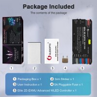 Gledopto ESP32 WLED Digital LED Controller 5-24V | Ethernet | 15 A max | RGBIC / GL-C-616WL