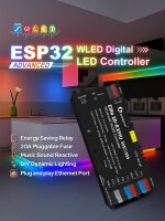 Gledopto ESP32 WLED Digital LED Controller 5-24V | Ethernet | 15 A max | RGBIC / GL-C-616WL