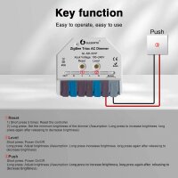 Gledopto Ultra-Mini ZigBee Pro+ Triac AC Dimmer | 230V | 400W / GL-SD-301P
