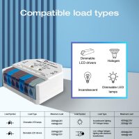 Gledopto Ultra-Mini ZigBee Pro+ Triac AC Dimmer | 230V | 400W / GL-SD-301P