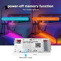Gledopto LED Controller Tuya ZigBee 3.0 SPI Pixel | RGB/RGBW/RGBCCT | 15A / GL-SPI-206P