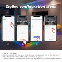 Gledopto LED Controller Tuya ZigBee 3.0 SPI Pixel | RGB/RGBW/RGBCCT | 15A / GL-SPI-206P
