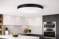 LEDlumi 24V 40W LED Deckenleuchte TunableWhite 2000-6000K Klevin in schwarz