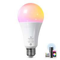 Gledopto GL-B-008P LED E27 Leuchtmittel ZigBee 3.0 Pro RGBCCT Farbwechsel Steuerung 12W